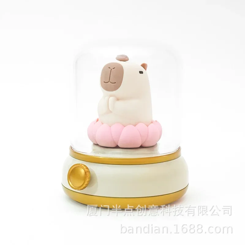 Soft Light for Dreamy Nights Creative Capibara Dolphin Night Light Retro Lamp