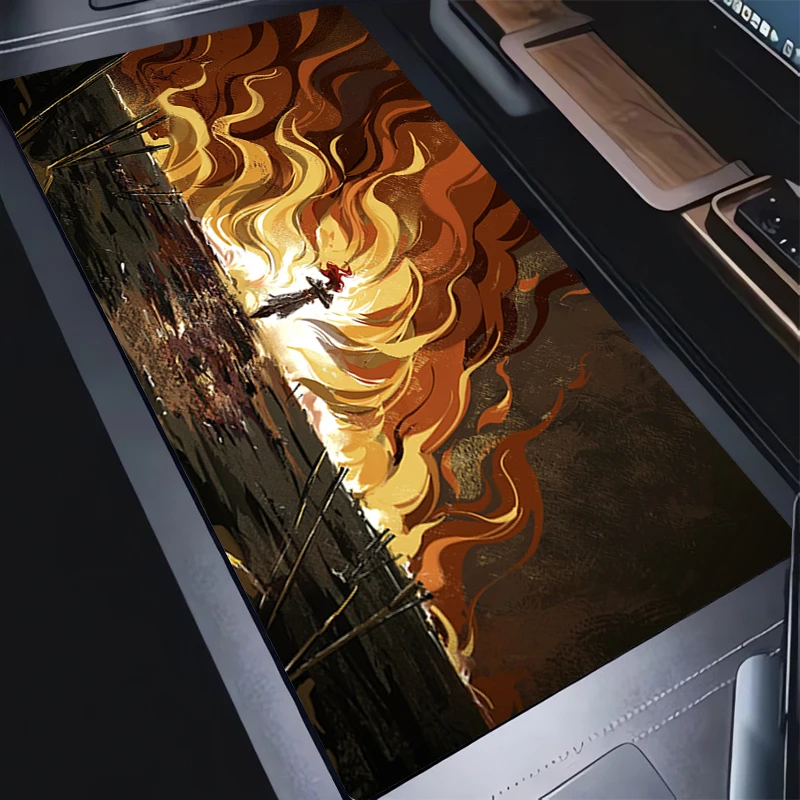 Muismat HD Print Anime Muismat Laptop Lord of the Mysteries Desktop Muismat PC Kawaii Girl Gaming Accessoires Toetsenbord Pad