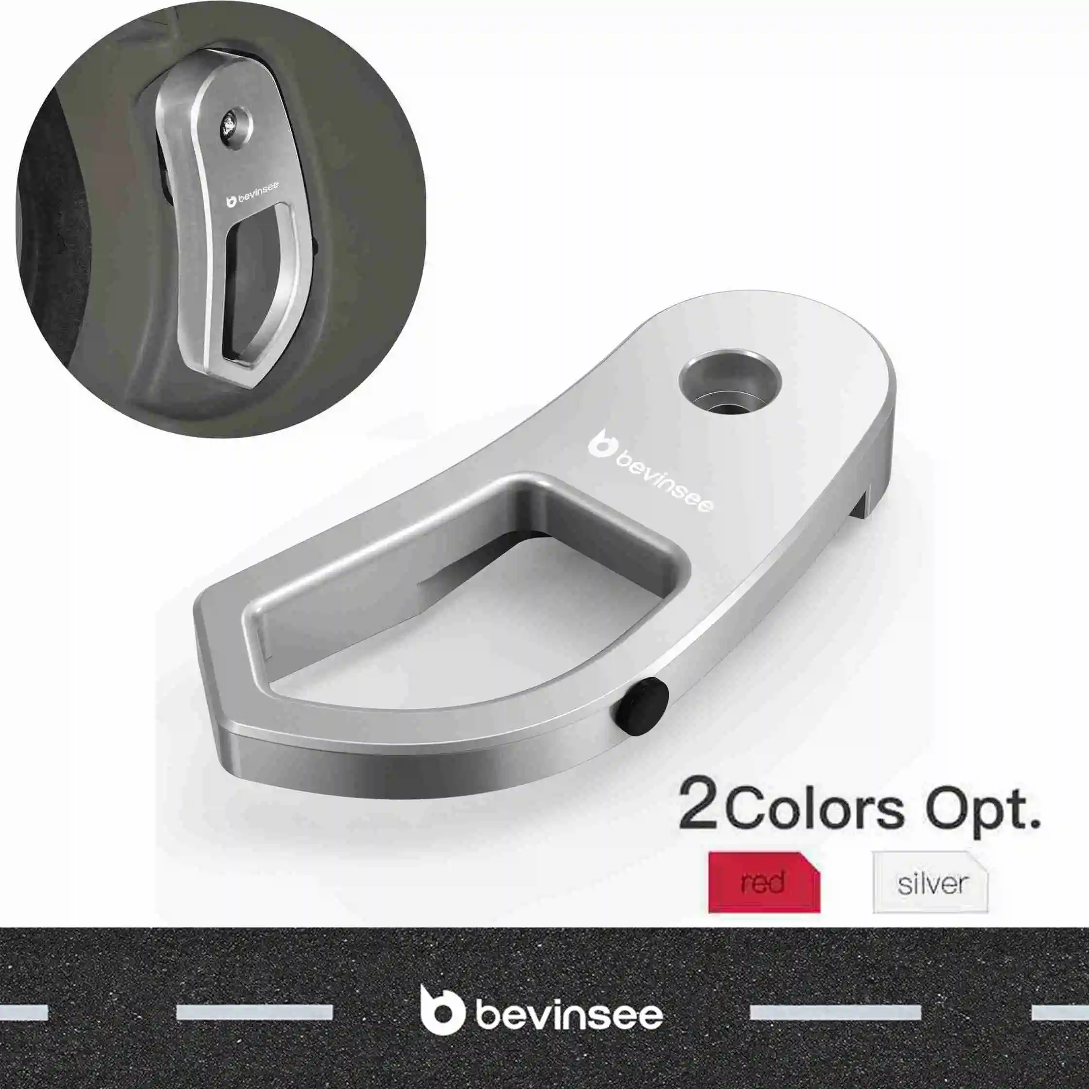 

Aluminum Hood Latch Handle Bracket Trim LHD For BMW E46 1999-2005 X3 E83 2003-2010 Replaces 51238223163