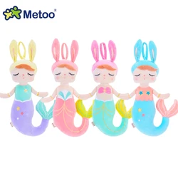 Beautiful Mermaid Plushies Soft Stuffed Princess Doll Baby Kids Playmate Children's Room Bed Decoration Metoo Dolls Toys