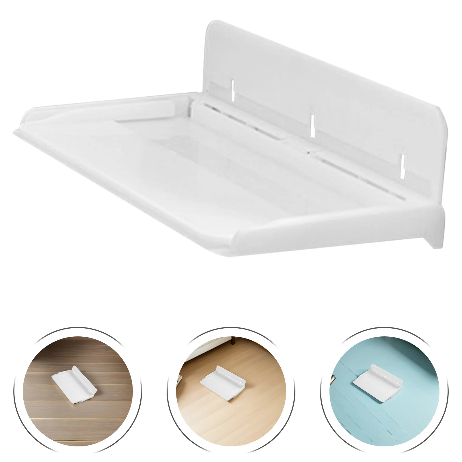 

Folding Bedside Shelf Household Plastic Bed Shelf Organizer Tray Dormitory Storage Rack Bedside Storage Organizer Home Decor