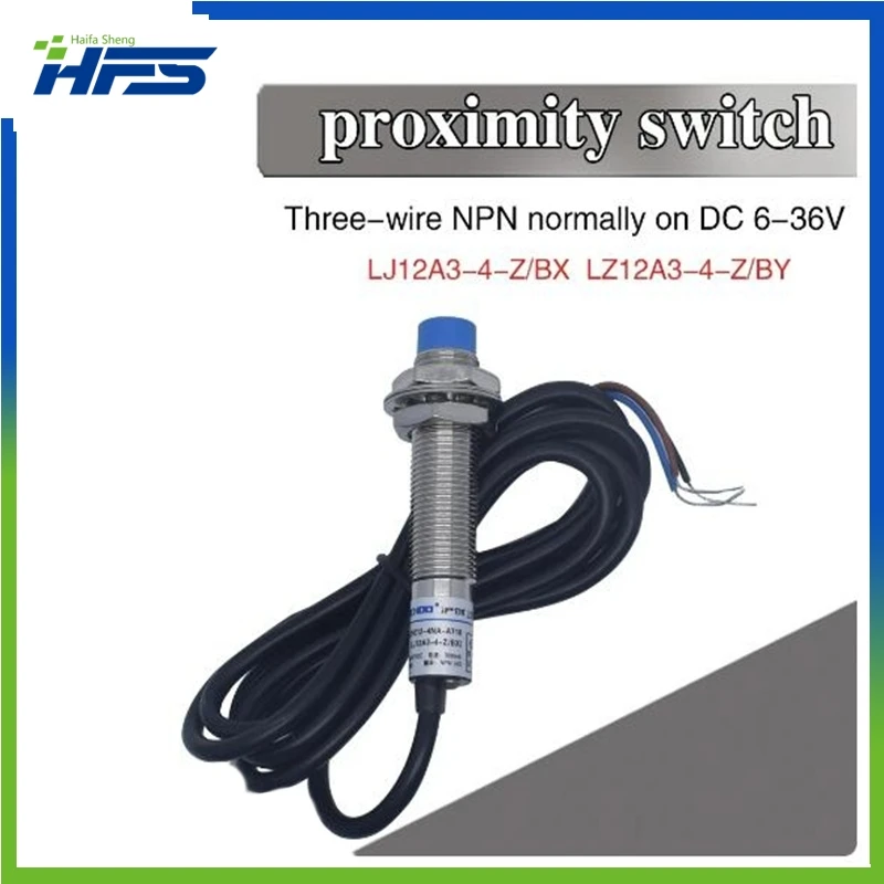 

LJ12A3-4-Z/BX LJ12A3-4-Z/BY Новый индуктивный датчик приближения NPN DC 6-36V