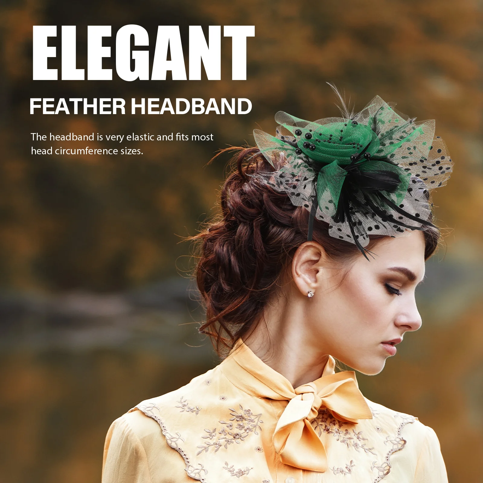 كتلة الألوان شبكة الشعر عقال النساء الإكسسوارات العروس فاسيناتور الزفاف الشاي حفلة مأدبة غطاء الرأس #2