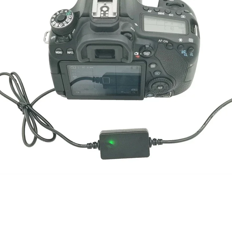 Power Bank สาย USB + USB-C PD Converter + DR-E12 DR E12 DC Coupler LP E12 Dummy แบตเตอรี่สําหรับ Canon EOS-M M2 M10 M50 M100 กล้อง