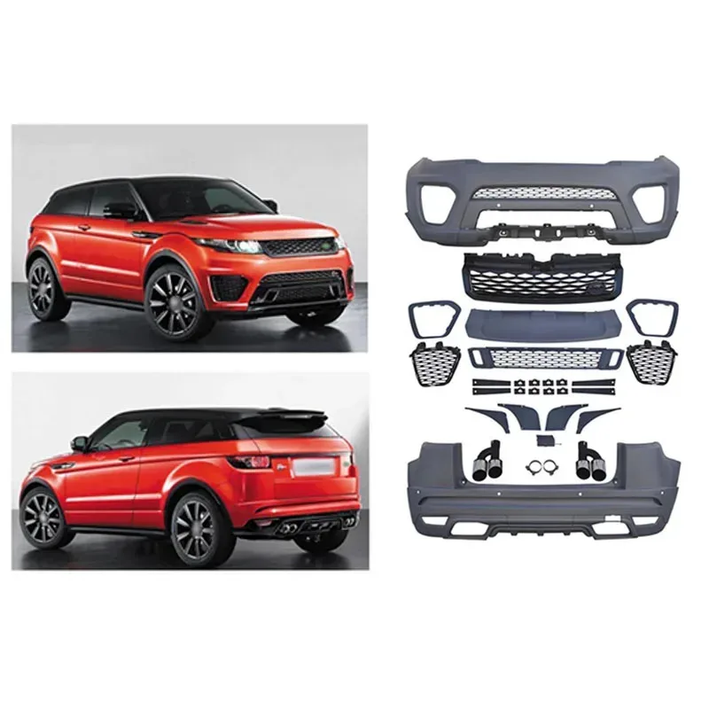 

2010-2015 Compatible Sport Body Kit for 2017 Compact SUVs, Front & Rear Bumper High-Performance Set