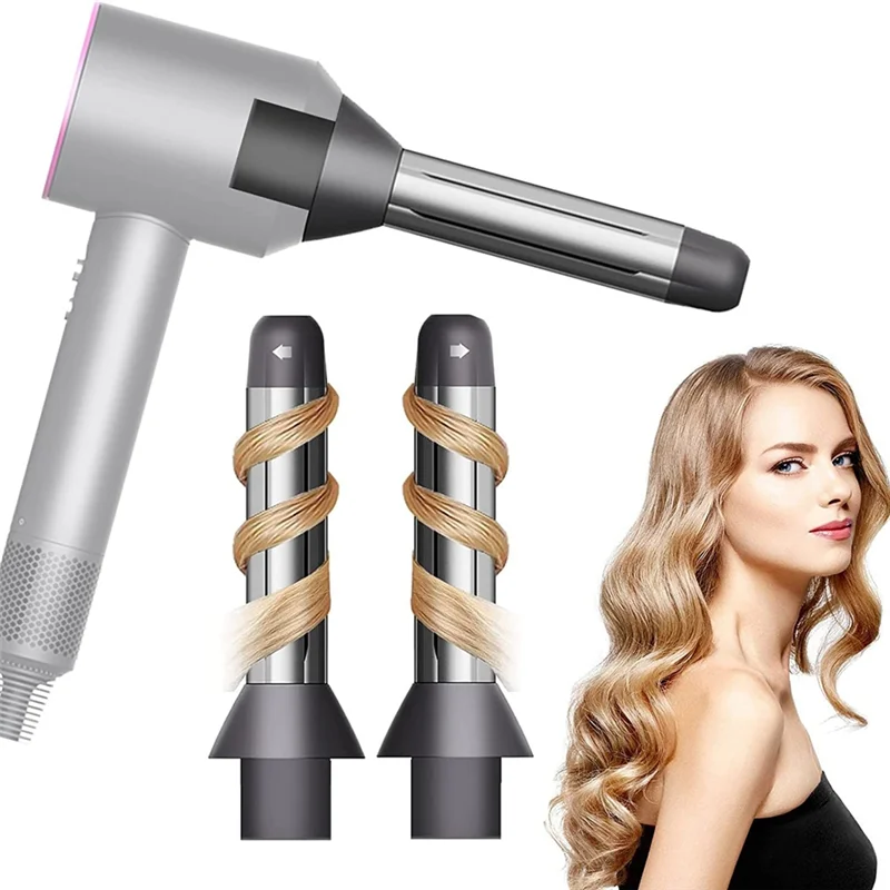 Hair Curling Barrels for Dyson Supersonic HD01 HD02 HD03 HD04 HD07 HD08 HD15 Hair Dryer Hair Curler Nozzle Accessories A