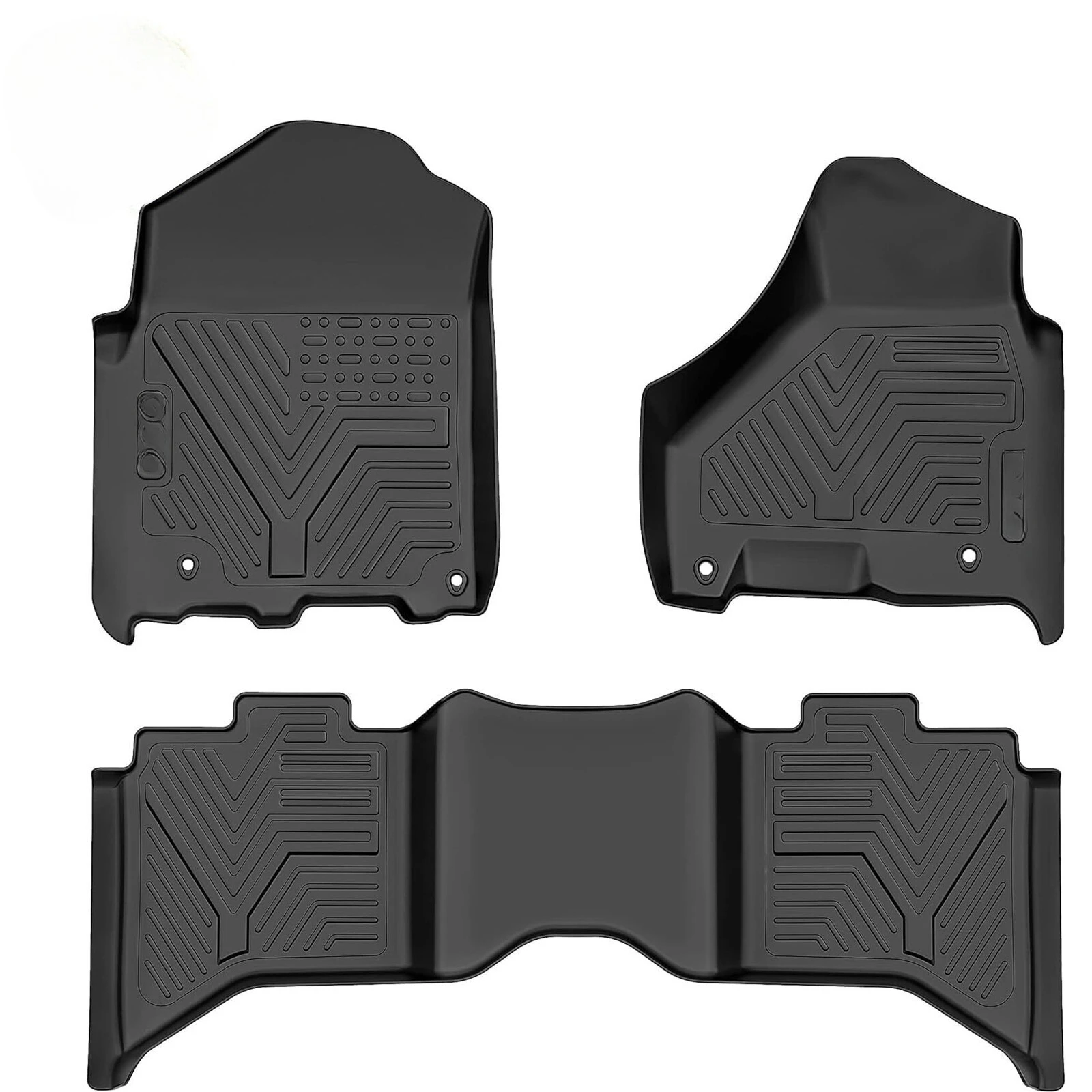 

Коврики в салон (передние и задние) для Dodge Ram 1500 2500 3500 Crew Cab 2013-2018 гг.