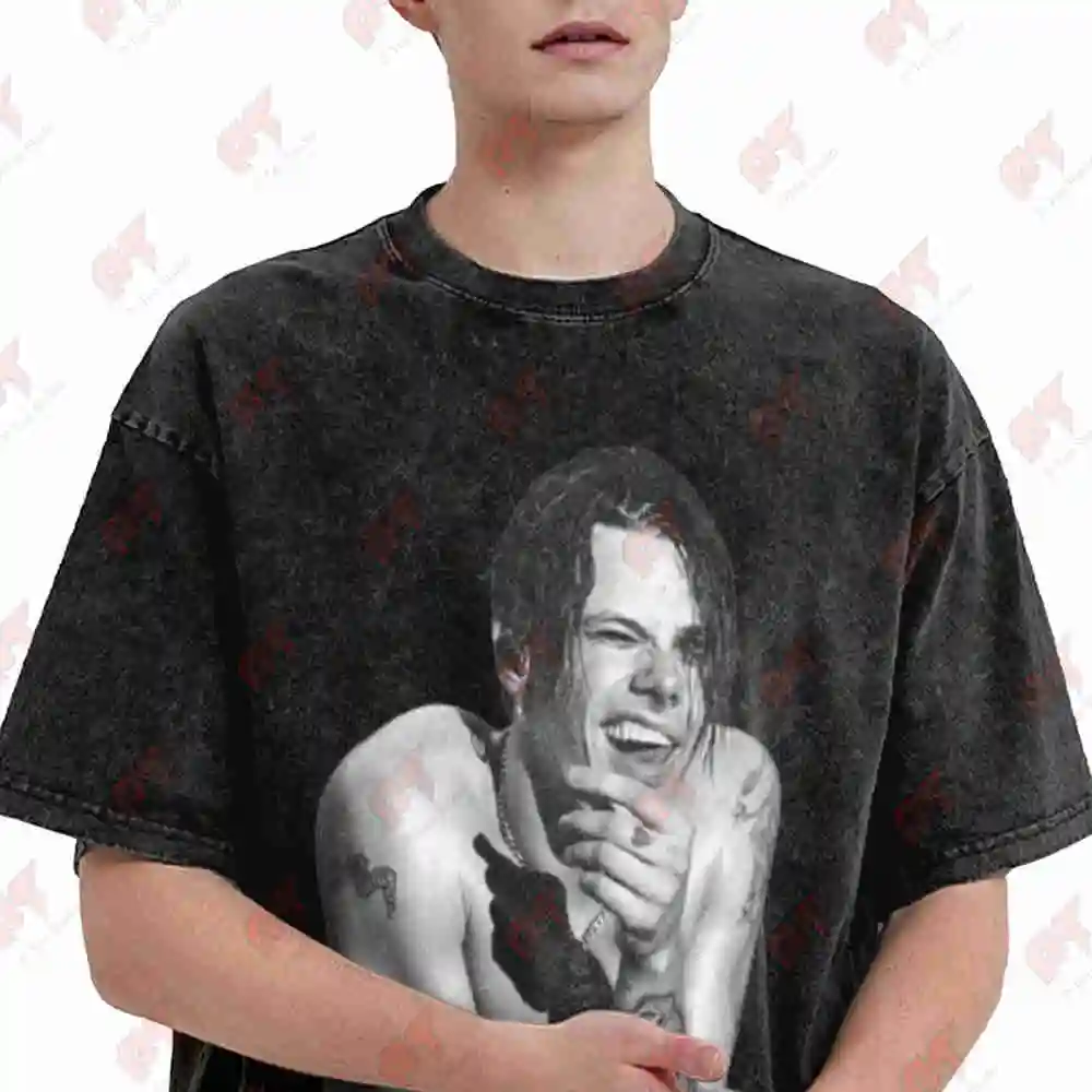 Vintage Yungblud 2025 2026 Concert Merch Vintage Washed Tee Pure Cotton T-Shirt