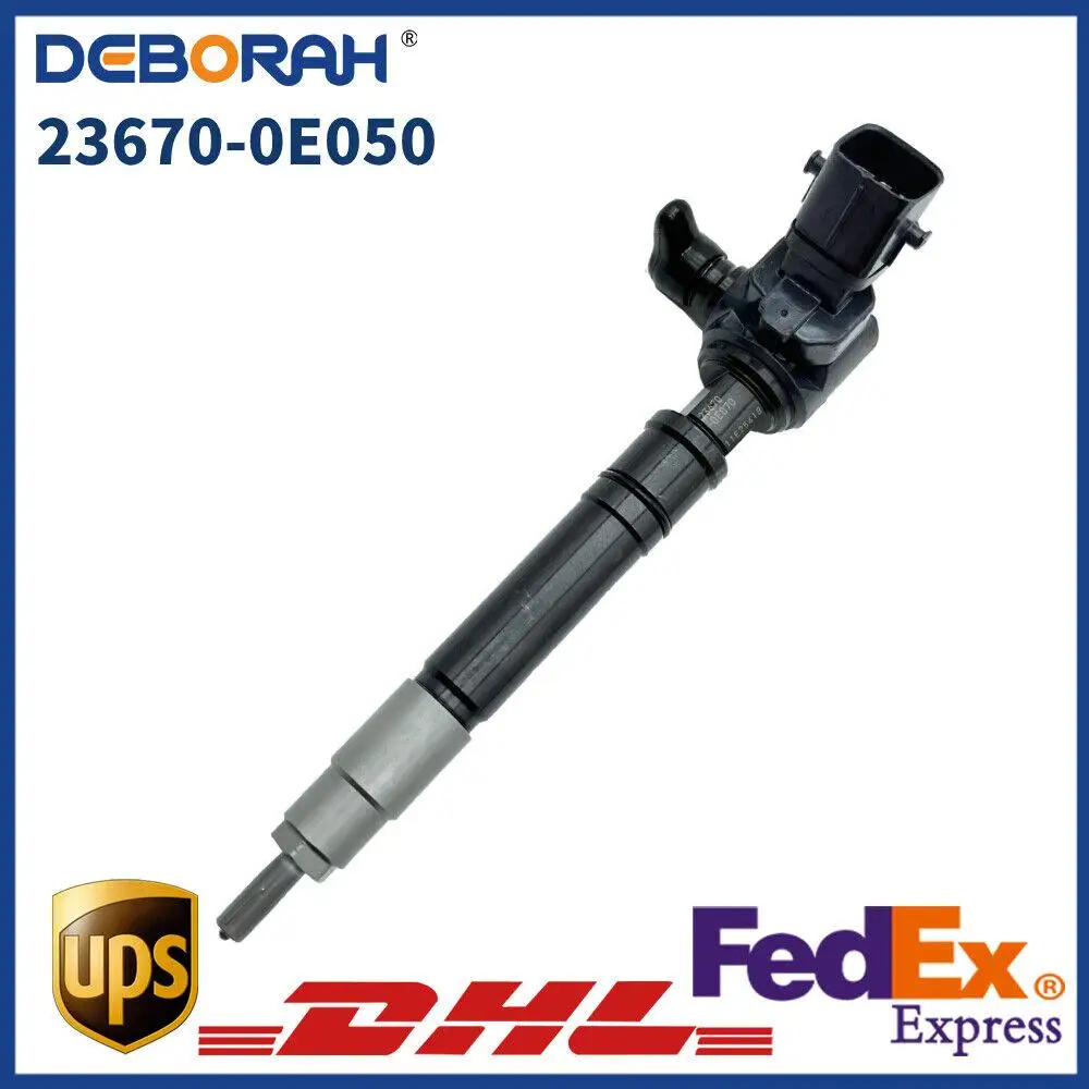 Common Rail Fuel Injectors Assembly 23670-0E050 for Toyota 2GD-FTV Hilux