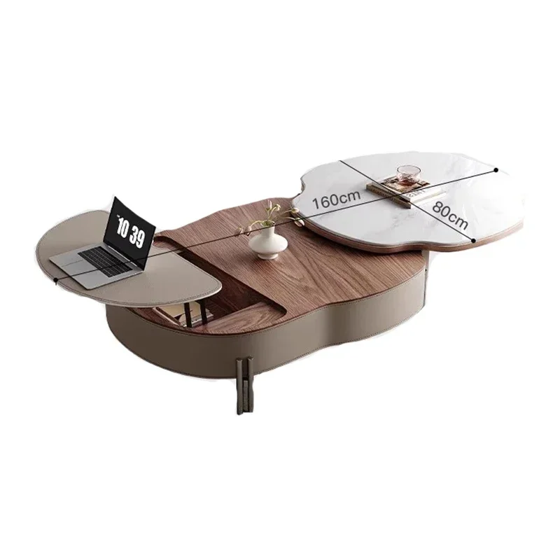 

Nordic Luxury Delicacy Quality Coffee Tables Trendy Multifunctional Storage Coffee Table