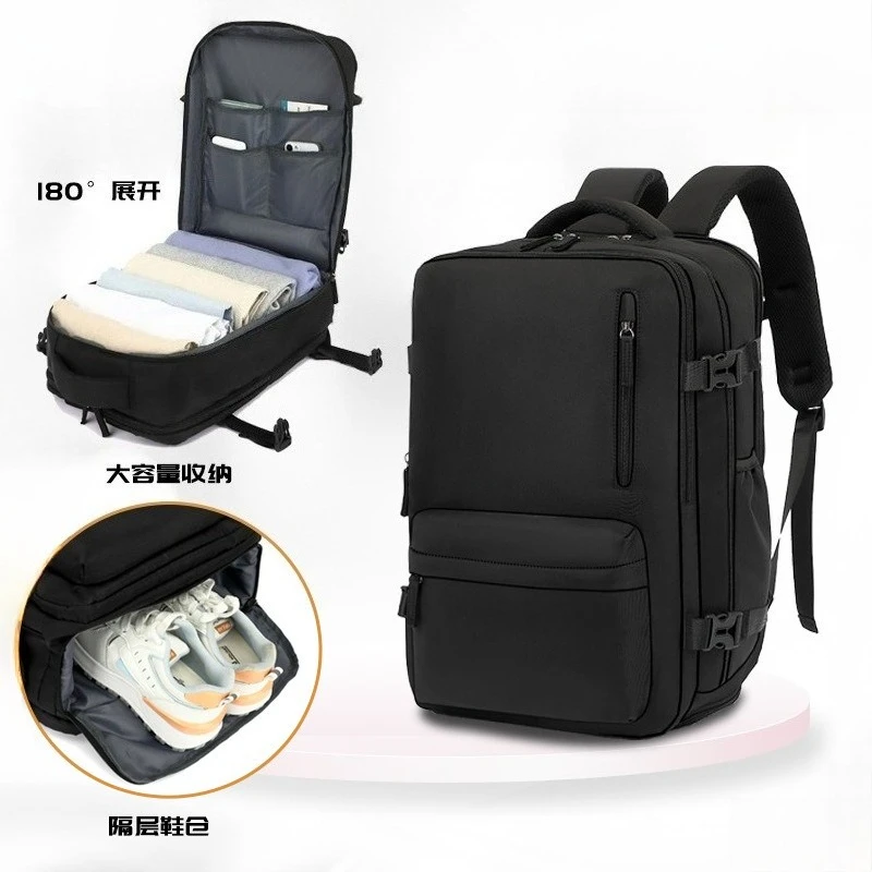 

Легкий дорожный рюкзак унисекс большой вместимости с отделением для обуви, многофункциональная сумка для ноутбука для бизнеса и пеших прогулок