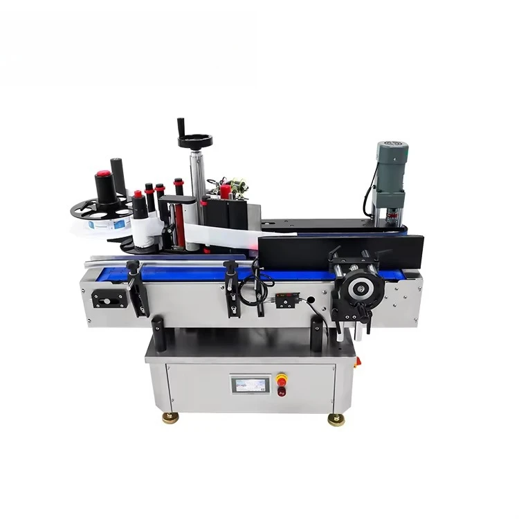 CE Round Small Automatic Labeling Machine Round square Bottle Cosmetic Wine Beverage Glass Bottle Labeling Machine