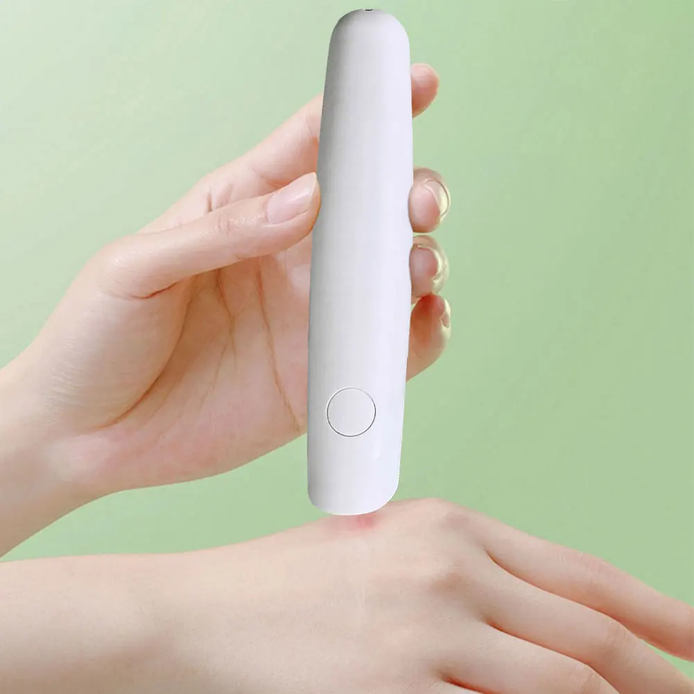 Portable Mosquito Insect Bite Relieve Itching Pen Natural Mosquito Bite Heat Pen for Adult Children for Camping Travel Outdoor