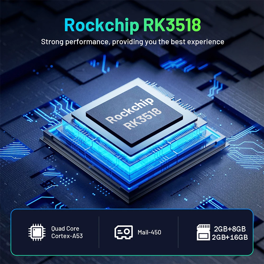 TV Stick RK3518 Quad Core Andr - 4K Media Player reseña y precio