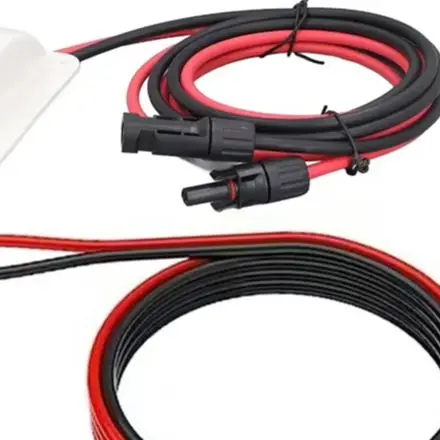 Solar Dual Cable Entry System with Waterproof ABS Housing for RV Roof and Yacht Deck Solar Panel Installations