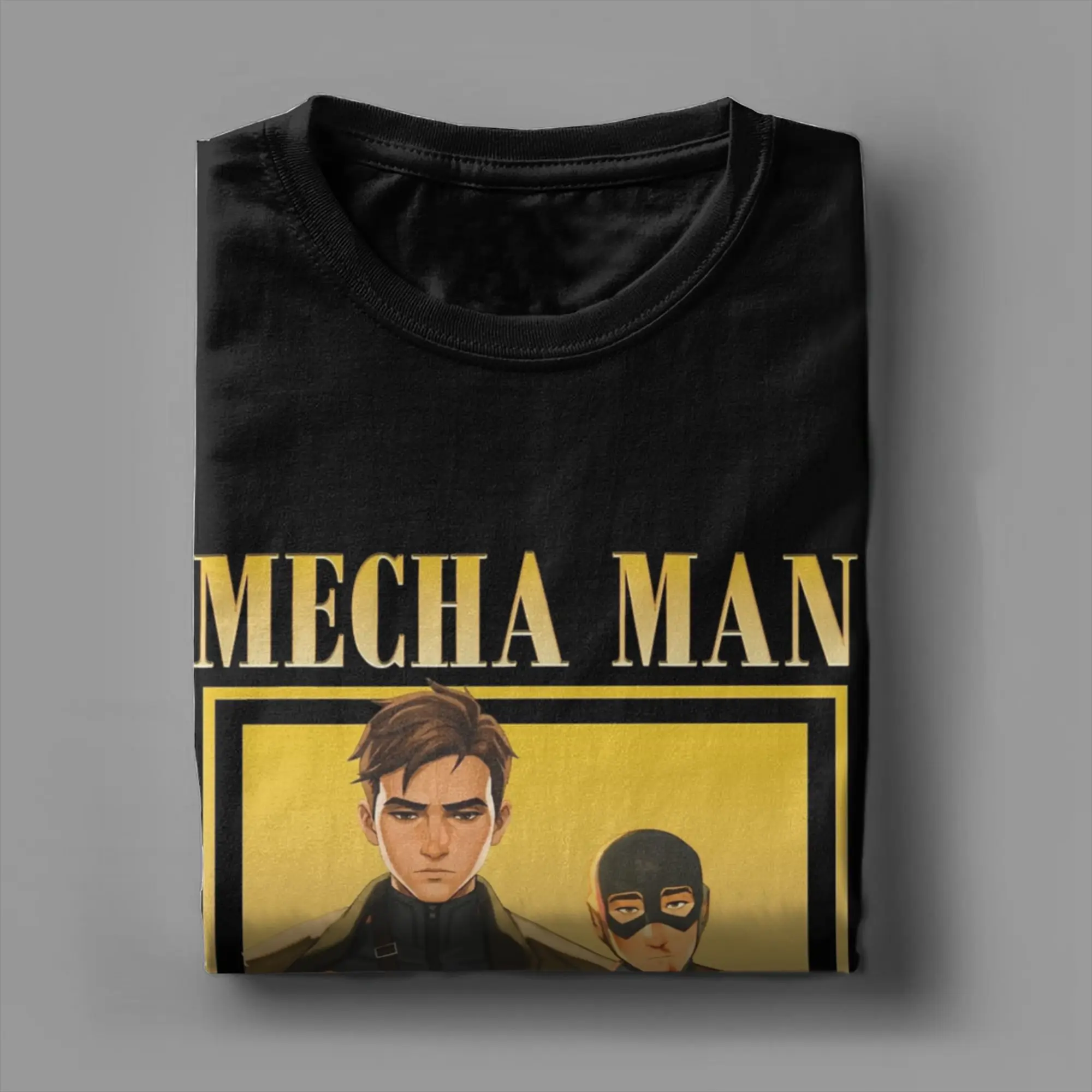 تي شيرت صيفي Mecha Man Robert Dispatch Game للرجال والنساء 100% قطن تي شيرت ملابس قصيرة الأكمام