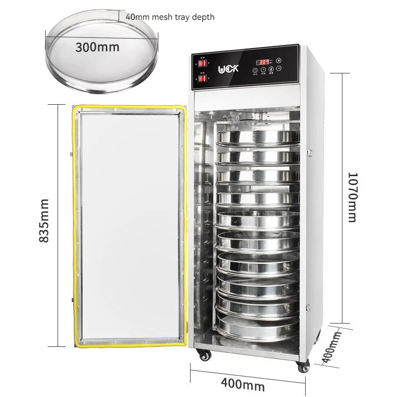 

10 Layers Medicinal Material Drying Machine Tianma Date Air Drying Machine Chrysanthemum Mushroom Fruit and Vegetable Baking