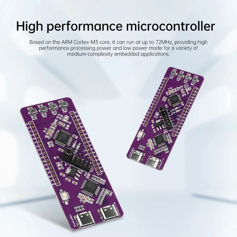 STM32F103C8T6 Development Board System Board Integration ST-LINK V2 Simulation Burner TTL Serial Port Download