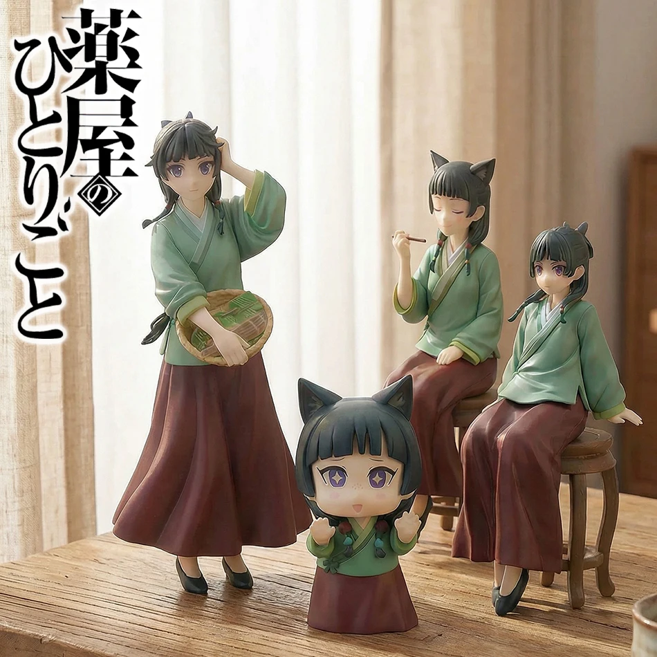 

Аниме-фигурка «Дневники аптекаря», 17 см, Моми, фигурка из ПВХ, кавайная модель, украшение для автомобиля, кукла, детские игрушки, рождественские подарки