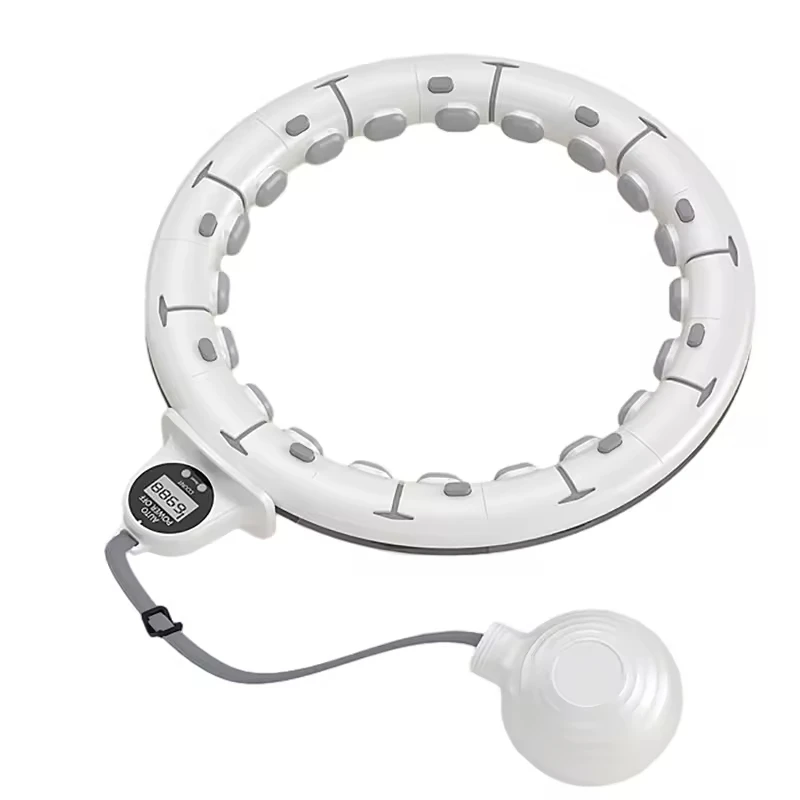 Cerceau de sport intelligent lesté pour la perte de poids, détachable, pour fitness abdominal, avec 