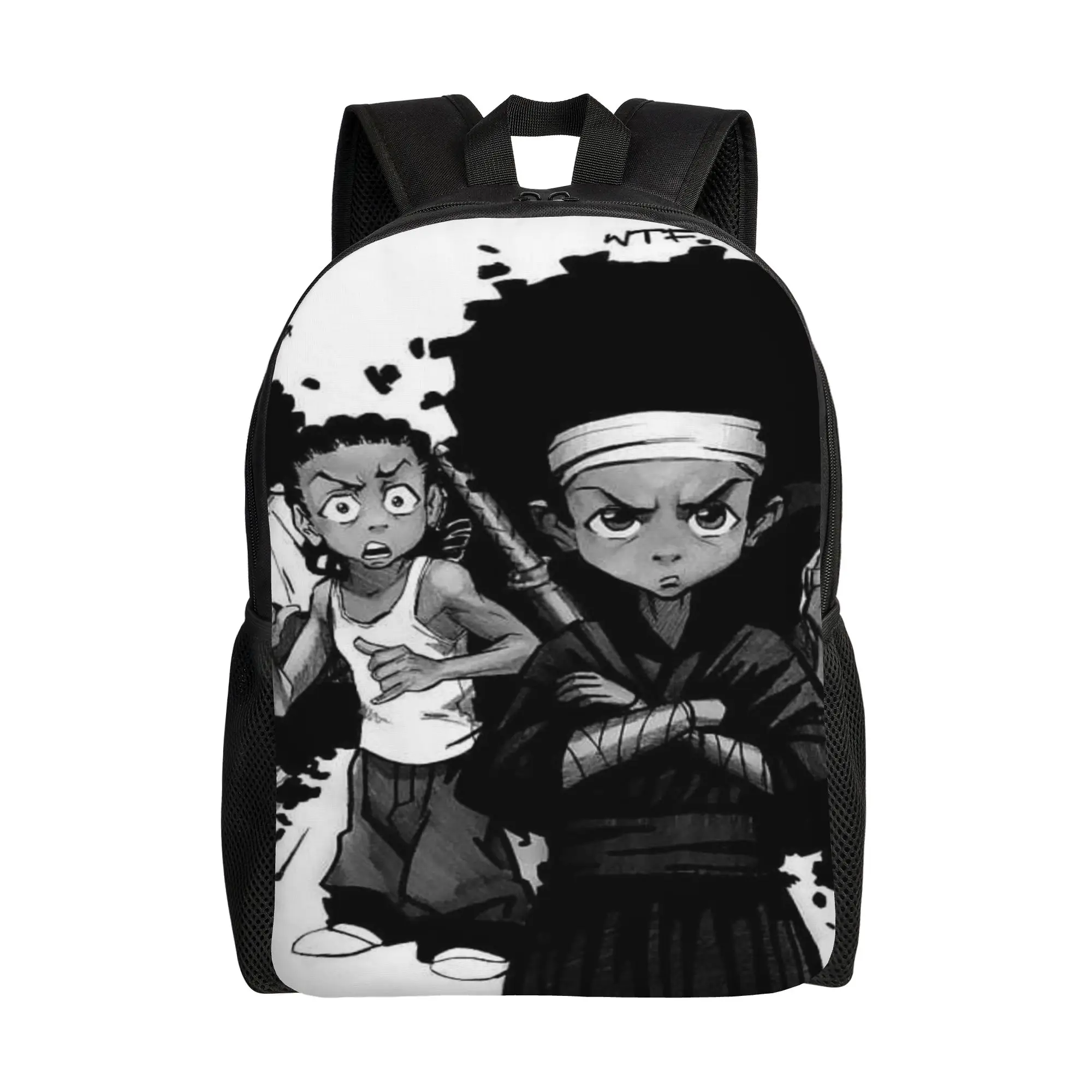 Back to school season Excellently designed Invincible Creative The Boondocks Schoolbag  Office Workers Light Backpack