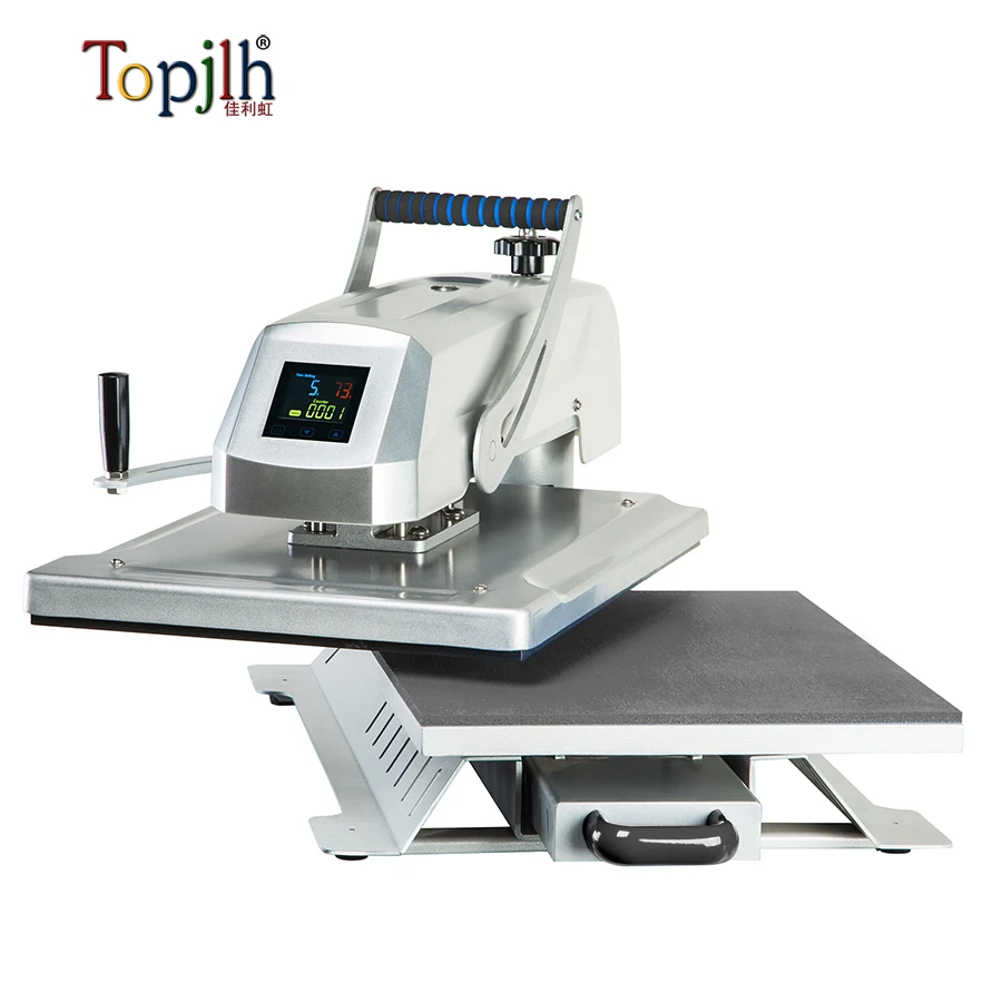 Easy Operate Semi-automatic Multi-function High Precision Rotating Flat Heat Press Machine Large Format Heat Press Machine