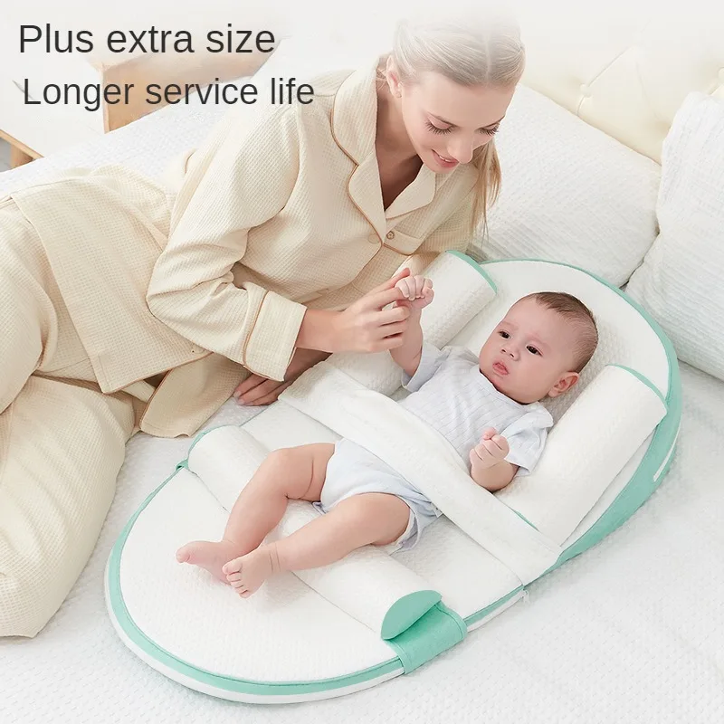 Cushion Breastfeeding Pillow New Baby Anti Spitting Slope Cushion Anti Choking Slope Pillow Newborn Lying Breastfeeding Device