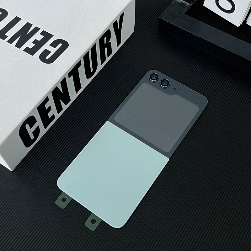 Attached is the Samsung Z Flip5 glass top cover back cover F7310 phone battery cover display touch screen assembly