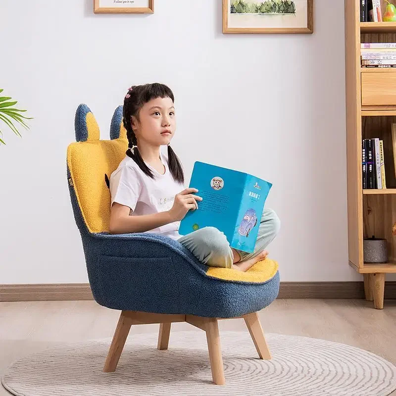 Folding Children's Seat Modern Creative Practical Plush Children's Seat Lovely Fashionable Poltronas Infantil Room Furniture