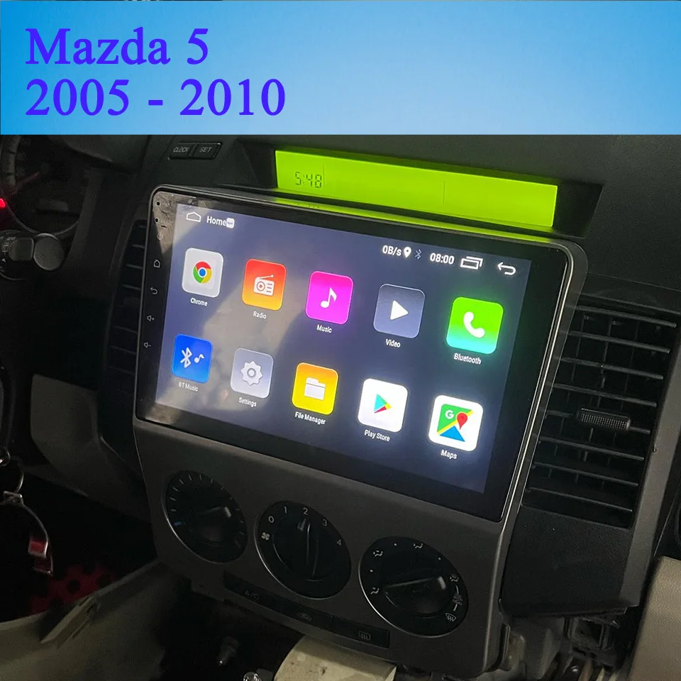 

For Mazda 5 2005 2007 2009 2010 8Core 8G Ram Car GPS Navigation Monitor Radio FM AM Stereo Head Unit Carplay Auto 4G Sim RDS DSP