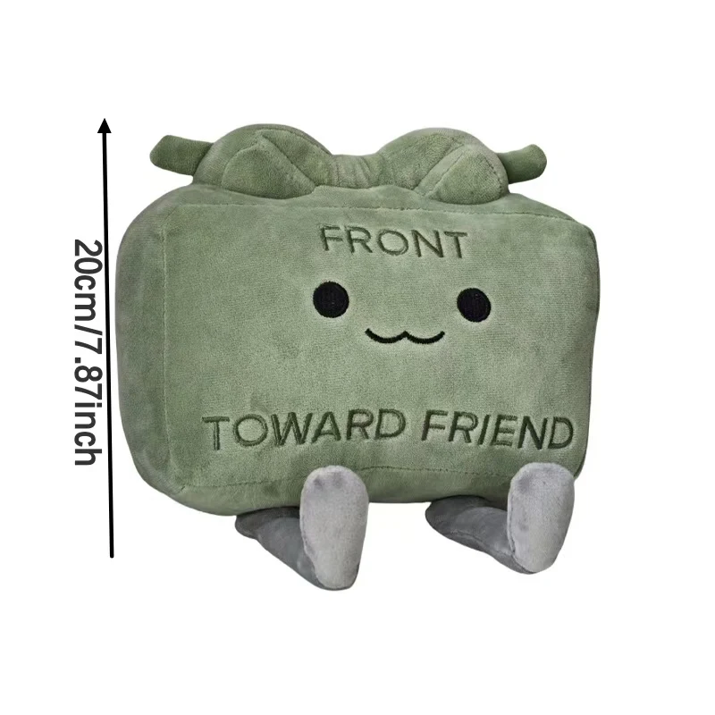Clay The Claymore knuffel Zacht knuffeldier Pluche Zacht decoratiekussen Schattig kussen Pop Geweldig cadeau voor kinderen en spelfans
