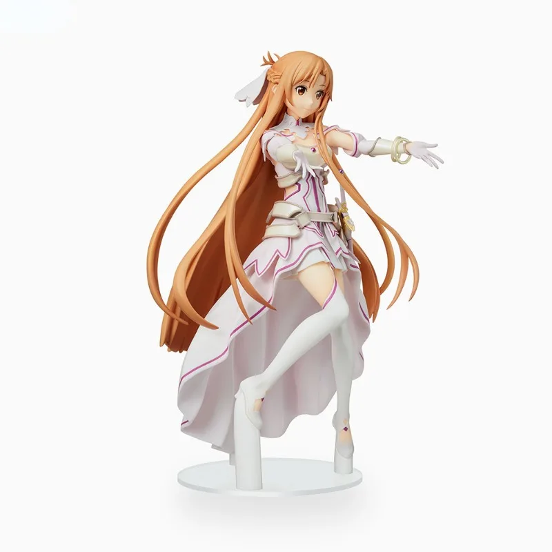 SEGA Genuine LPM Sword Art Online Anime Figure Yuki Asuna Asada Shino Kirigaya Suguha Action Toys forKids Gift Collectible Model