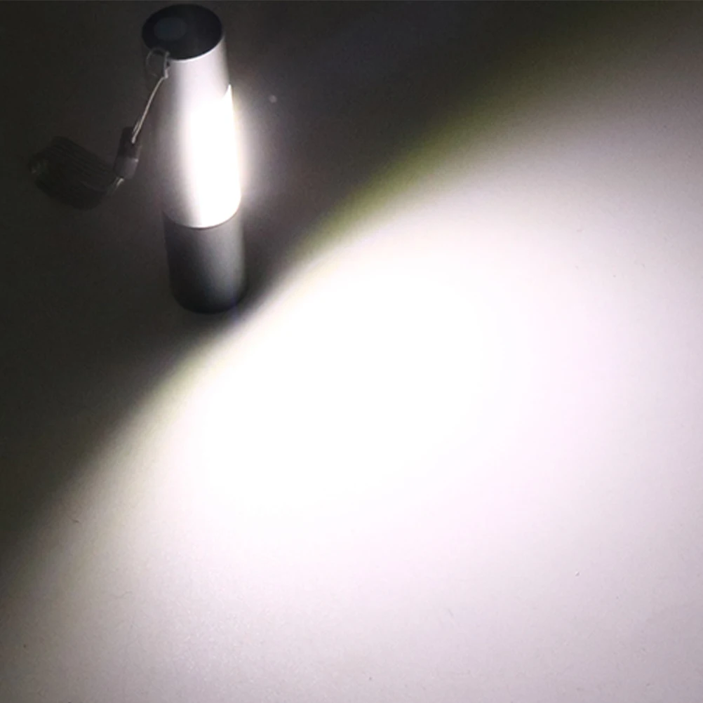 

Aluminum Alloy Rechargeable Flashlight USB Charging LED Torch Camping Adjustable Zoom Outdoor Portable Lighting Tool