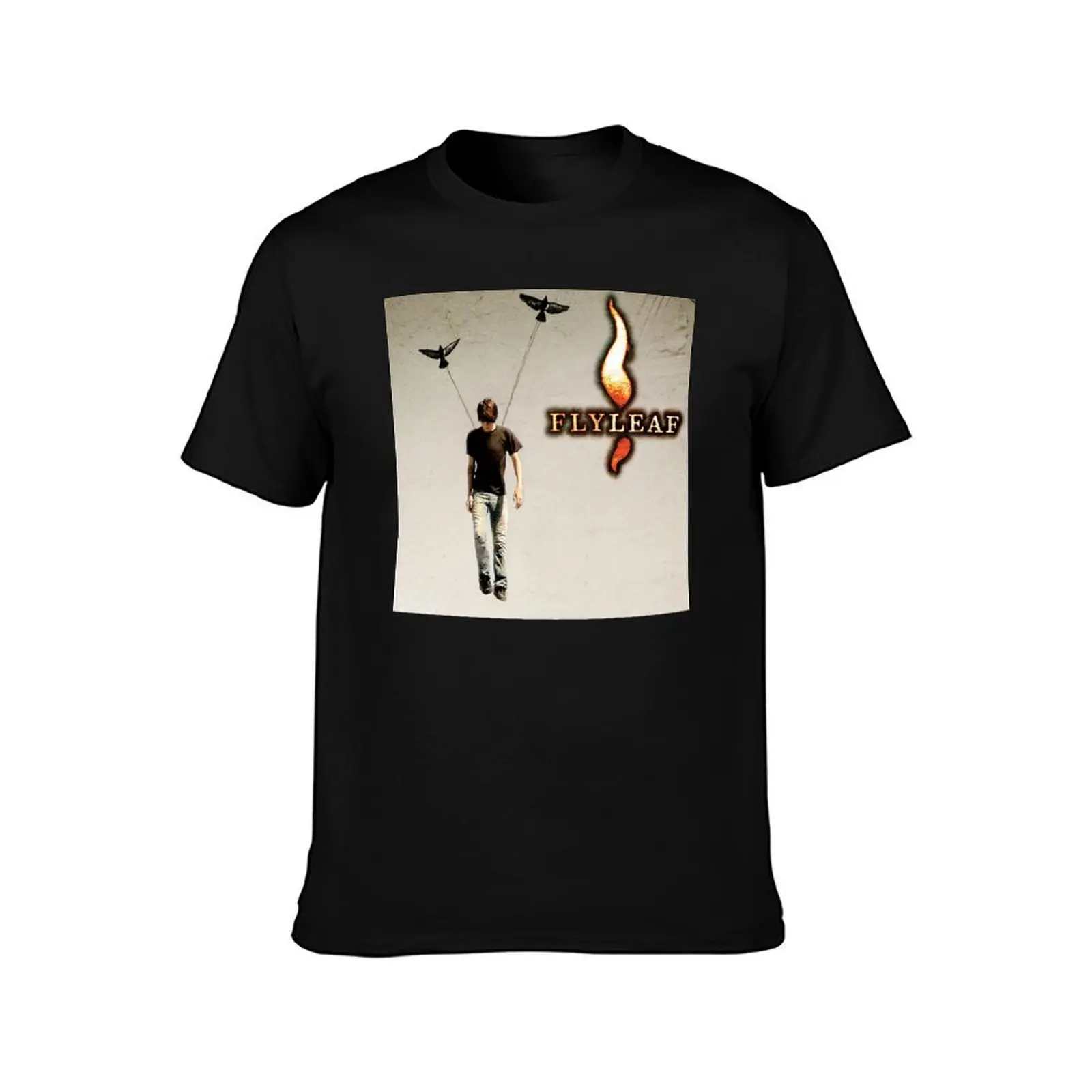 flyleaf logo T-Shirt Breathable Sportswear T-Shirt for Men