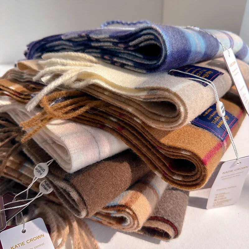Thumbnail 2 - #8 Newest Cashmere Wool Scarfs