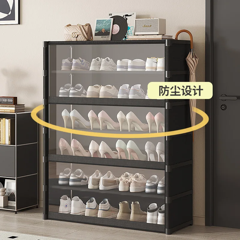 AOLIVIYA Door Entrance Shoe Rack Hallway Cabinet Dustproof Dorm Rental Large Stand
