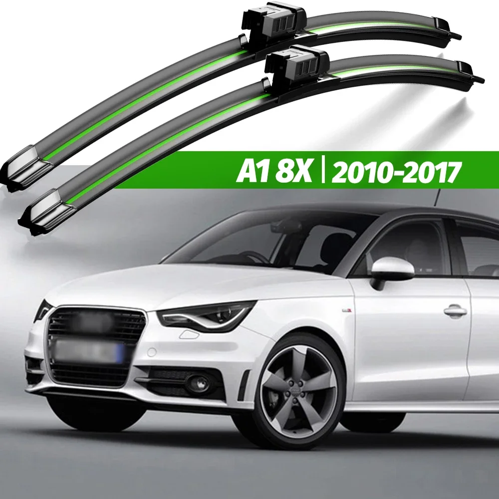 

Wiper LHD Front Wiper Blades For Audi A1 2010 - 2017 2015 2016 Windshield Windscreen Window Rain Brushes 24"+16" Accessories