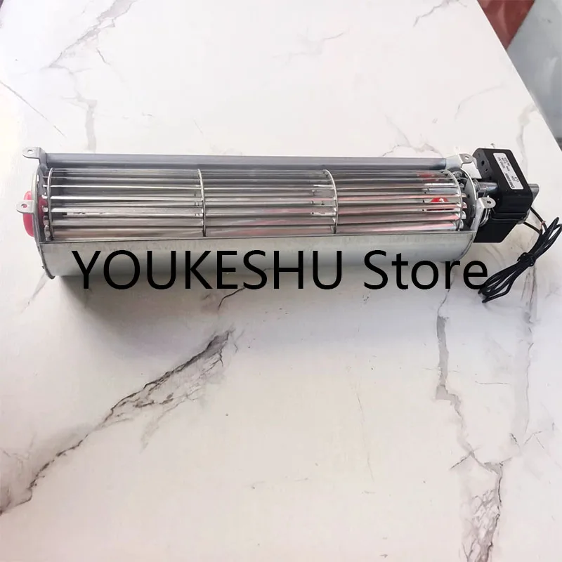 original-ygf60-300-220v-50hz-023a-26w-cross-flow-fan-with-covered-pole-motor-centrifugal-fan-motor-long-shaft-motor-30cm