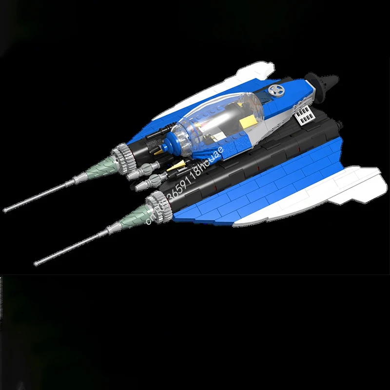 

464 шт. MOC минифигура весы ADU перехватчик космический чужой концепт модель строительные блоки игрушки для рукоделия на день рождения сборка рождественские подарки