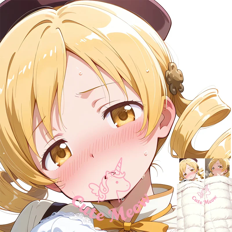 Mami-Tomoe Dakimakura anime DIY girl Double-sided Print Life-size body pillows cover Adult pillowcase