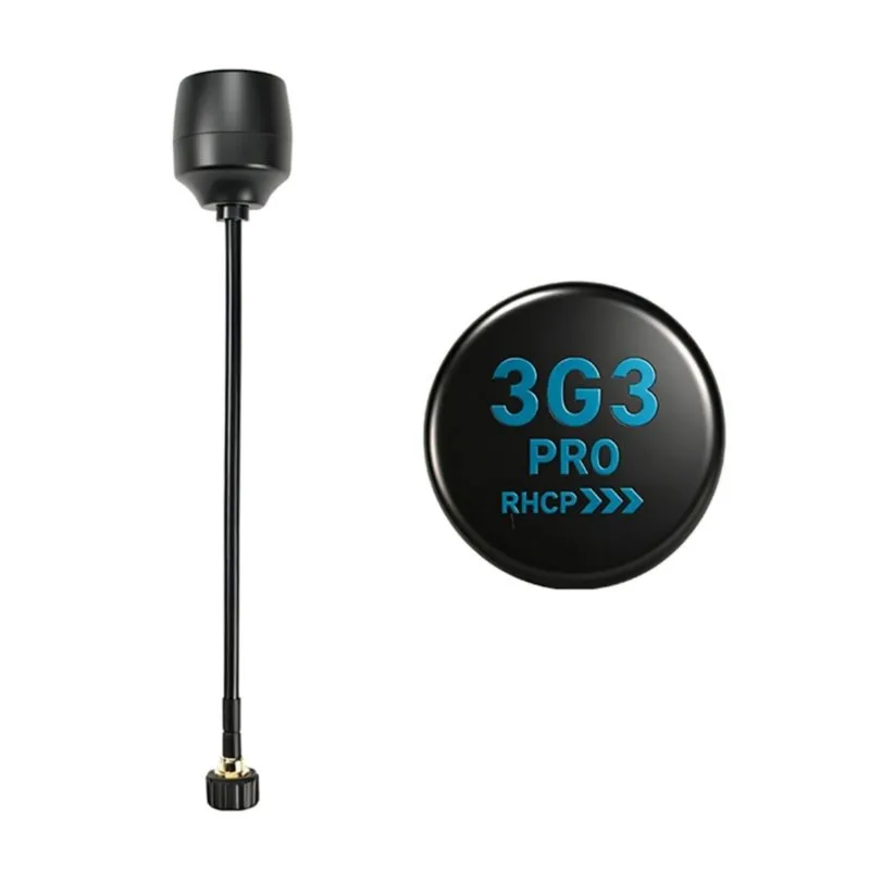 Super Sale 3.3G 5W VTX FPV Video Transmitter with Antenna 25mW/800mW/2000mW/5000mW/PIT Adjustable for FPV Long Range RC Drone