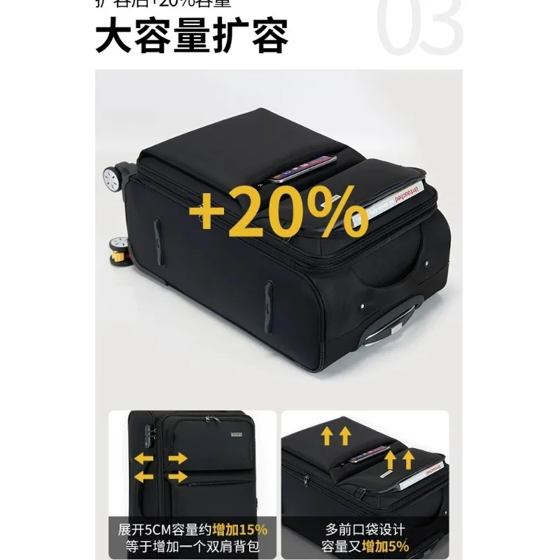 Professional Travel Make-up Trolley Case Relavel Makeup Backpack Rolling Cosmetic Case Makeup Brush Bracket Bag view 5