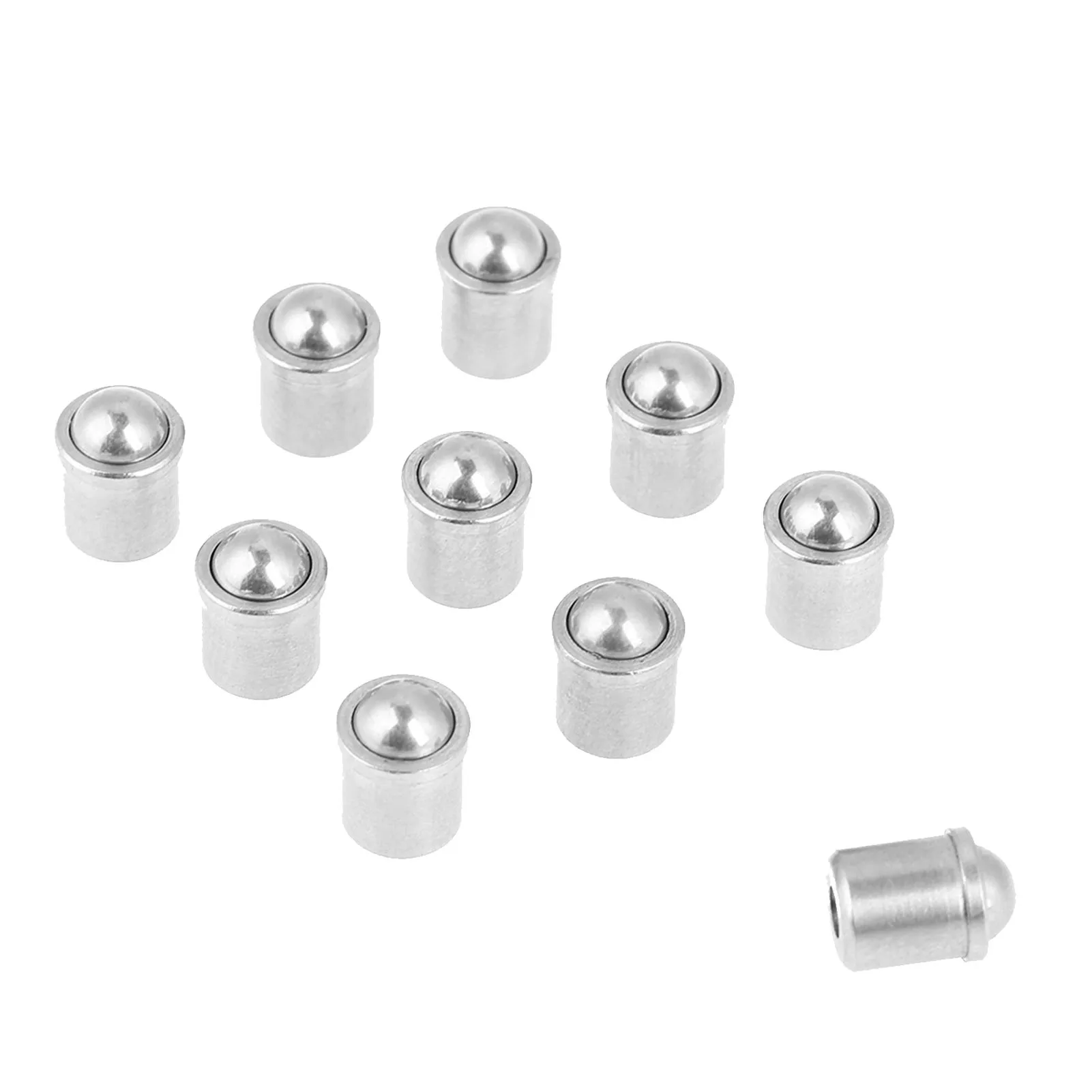 

10pcs 304 Stainless Steel Push Fit Ball Spring Plunger 6*7mm Body Accessories Set Tool Kit