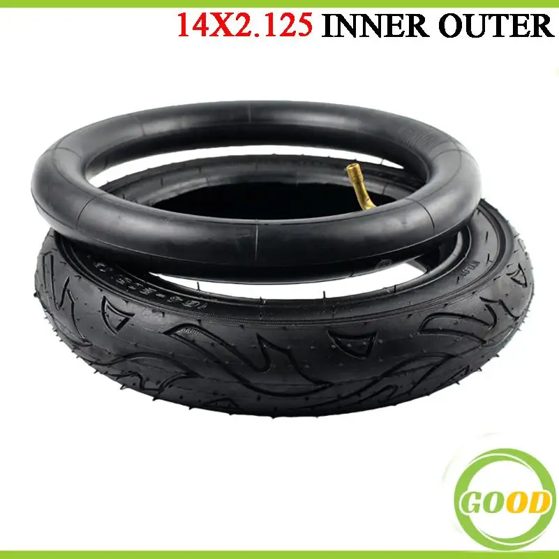 14x2.125 54-254 bike folging electric scooter tyre 14*2.125  inner  outer tires  Electric Scooters 14'' E-bike wheel tire