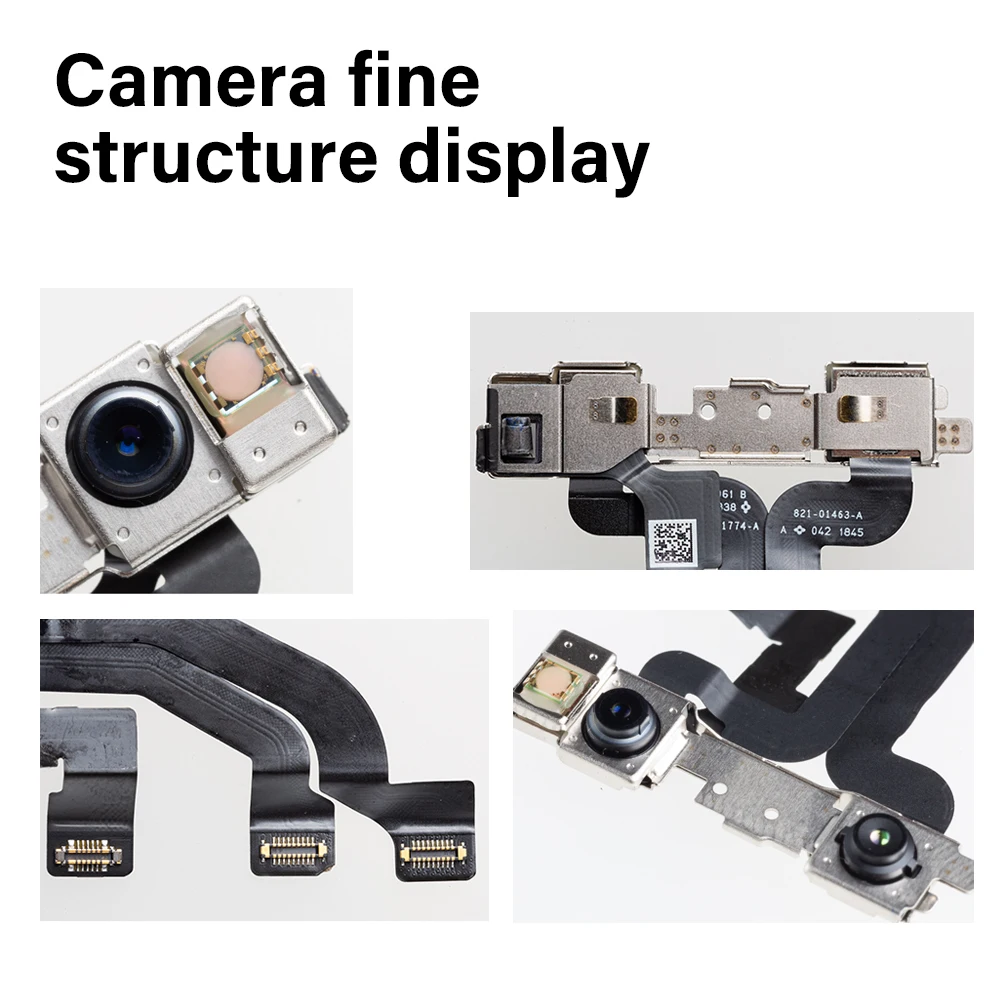 1 set Original Small Front Camera For iPhone X XR XS Xs Max Proximity Sensor Face Front Camera Flex Cable Phone Repair