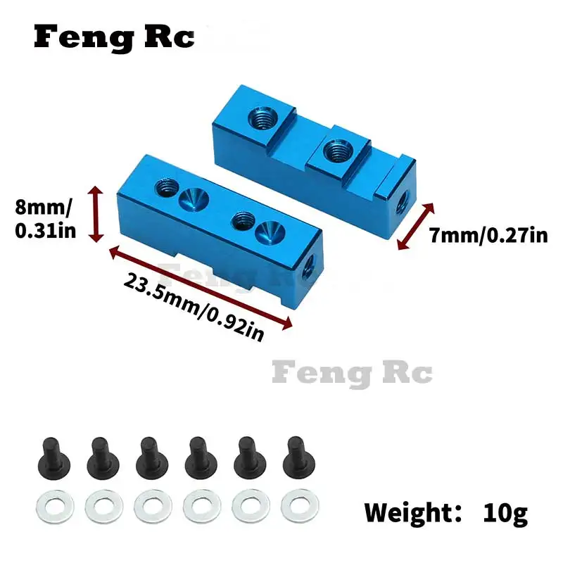 

Metal Servo Mount Servo Stay 54587 for Tamiya GF01 WR02 G601 GF-01 WR-02 G6-01 RC Car Upgrade Parts Accessories