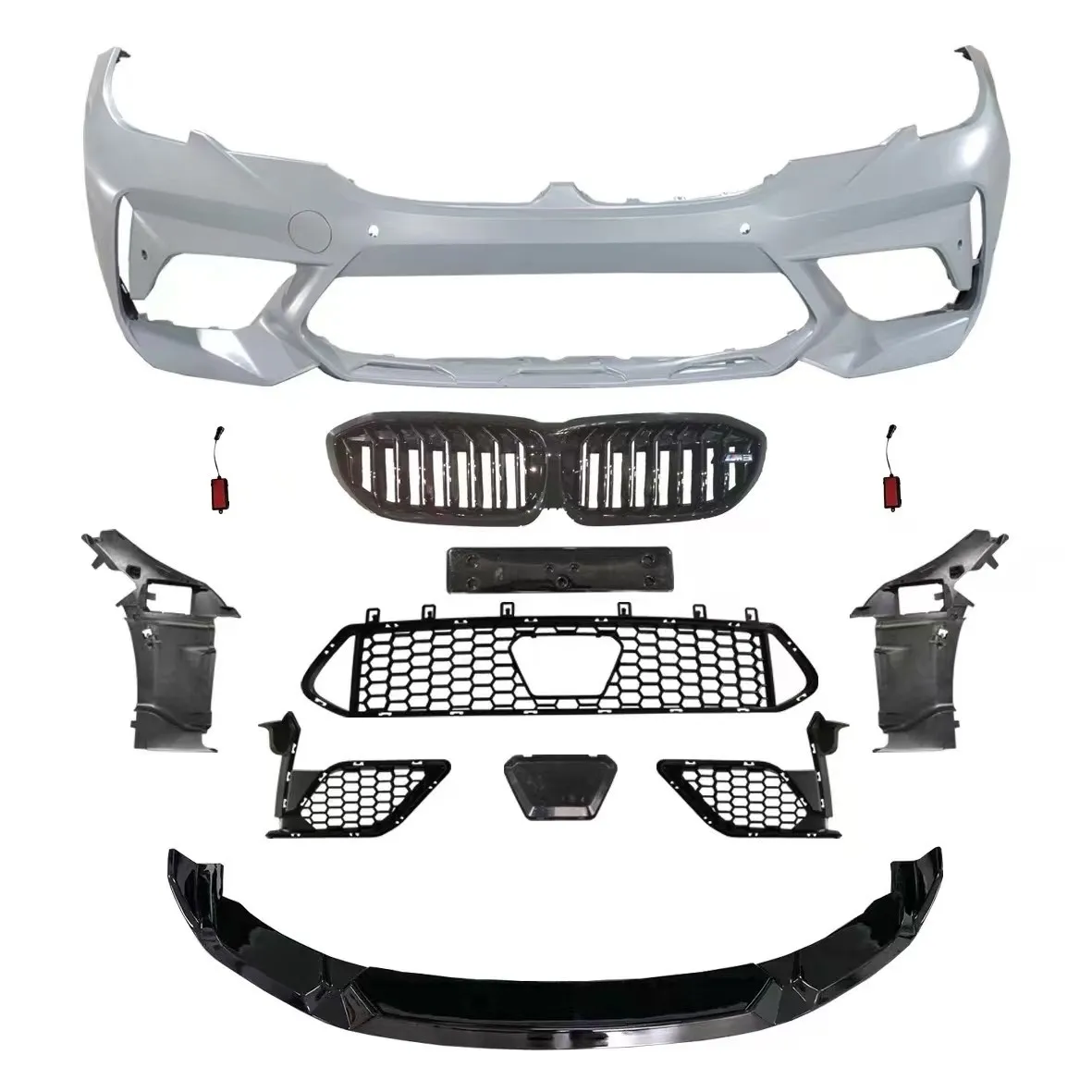 

2020-2022 High Quality 3 Series PP Material Body Kit for 18-20 G20G28 Modified M3C Front Car Bumpers