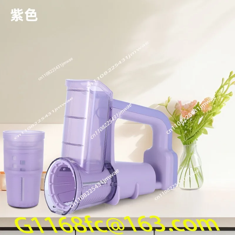 Multifunctional Portable Electric Roller Vegetable Cutter Shredded Cheese Sliced Shredded Shaved Ice Kitchen Artifact