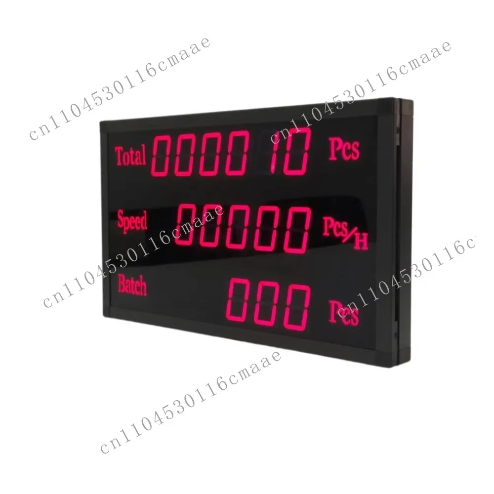 Multifunctional Digital Display Counter with Total  Batch Speedometer Count and Relay Output
