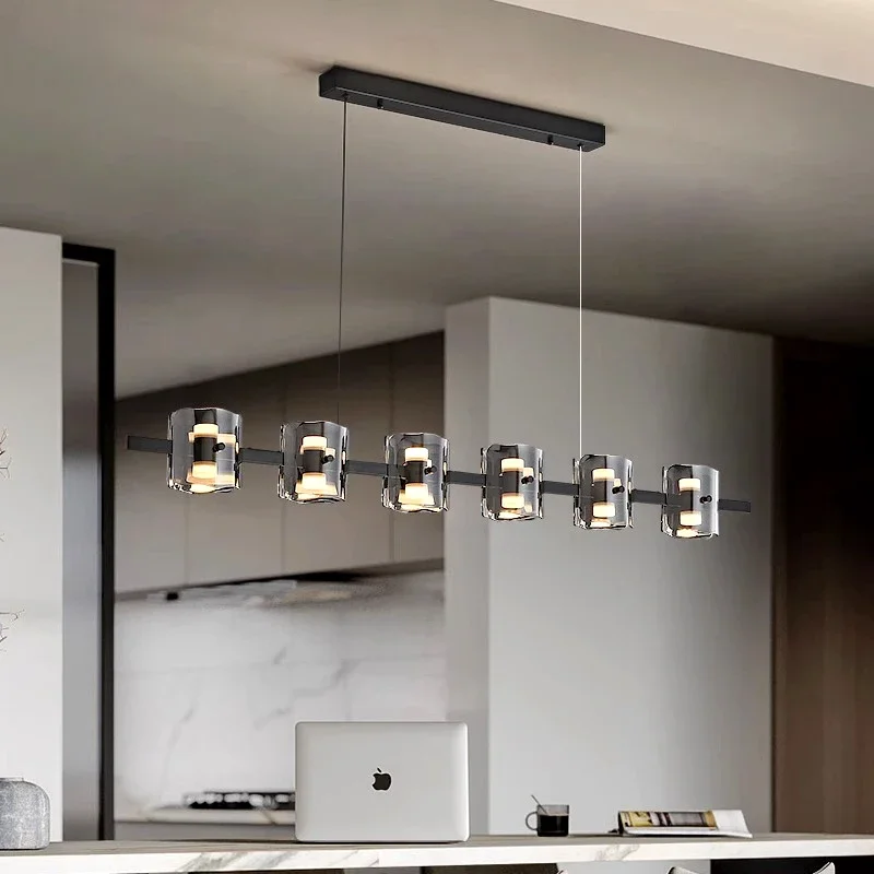 Modern LED Pendant Lights para sala de jantar, Iluminação interior Lâmpada do teto, Pendurado Luz, Lustres para sala de estar, Iluminação